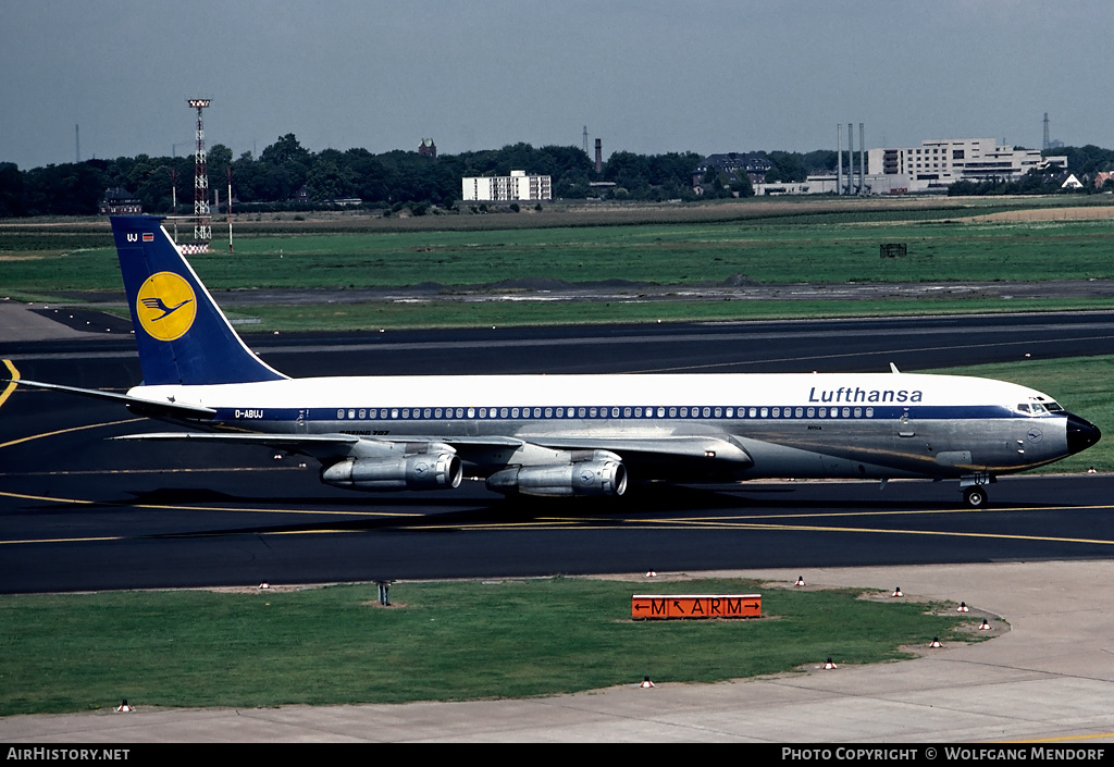 Aircraft Photo of D-ABUJ | Boeing 707-330C | Lufthansa | AirHistory.net #501666
