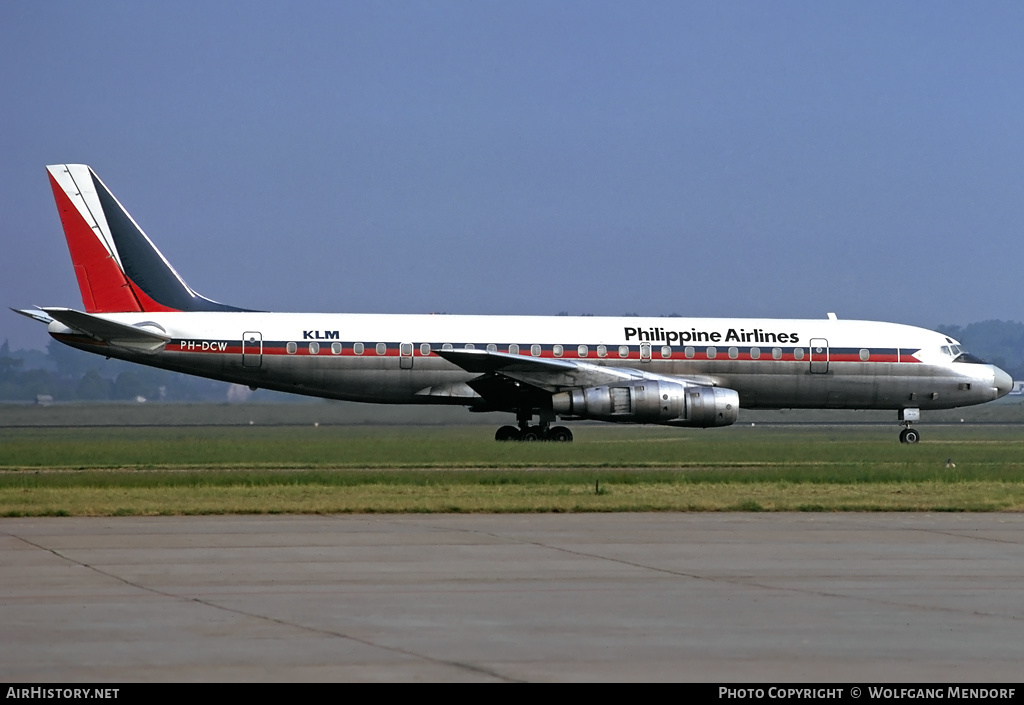 Aircraft Photo of PH-DCW | Douglas DC-8-55CF Jet Trader | Philippine Airlines | AirHistory.net #501669
