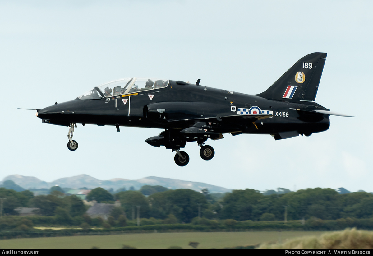 Aircraft Photo of XX189 | British Aerospace Hawk T1A | UK - Air Force | AirHistory.net #501694