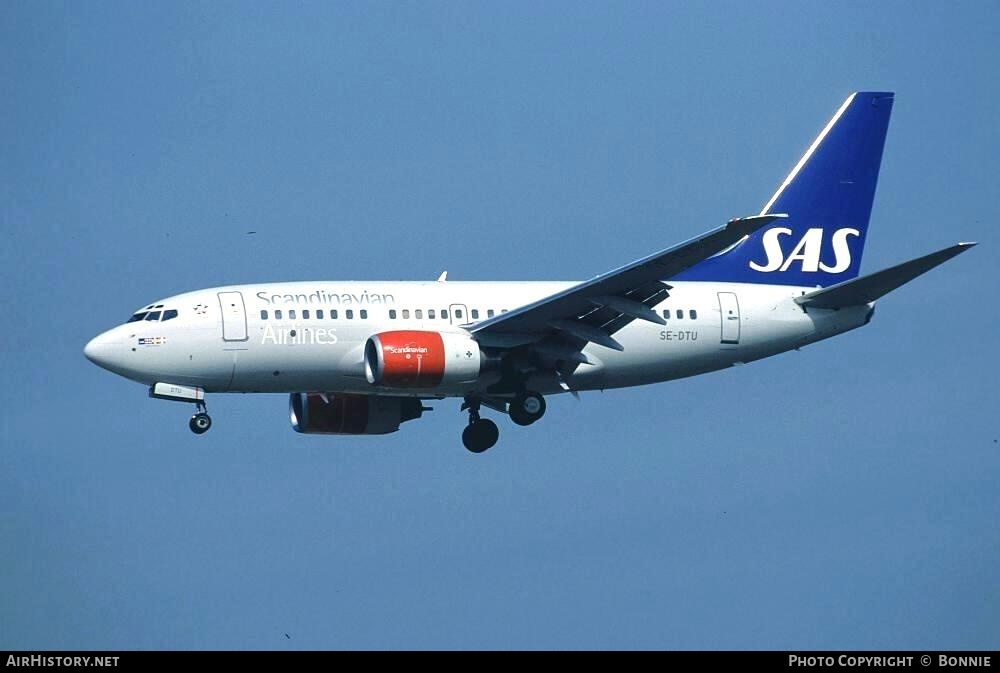 Aircraft Photo of SE-DTU | Boeing 737-683 | Scandinavian Airlines - SAS | AirHistory.net #501702