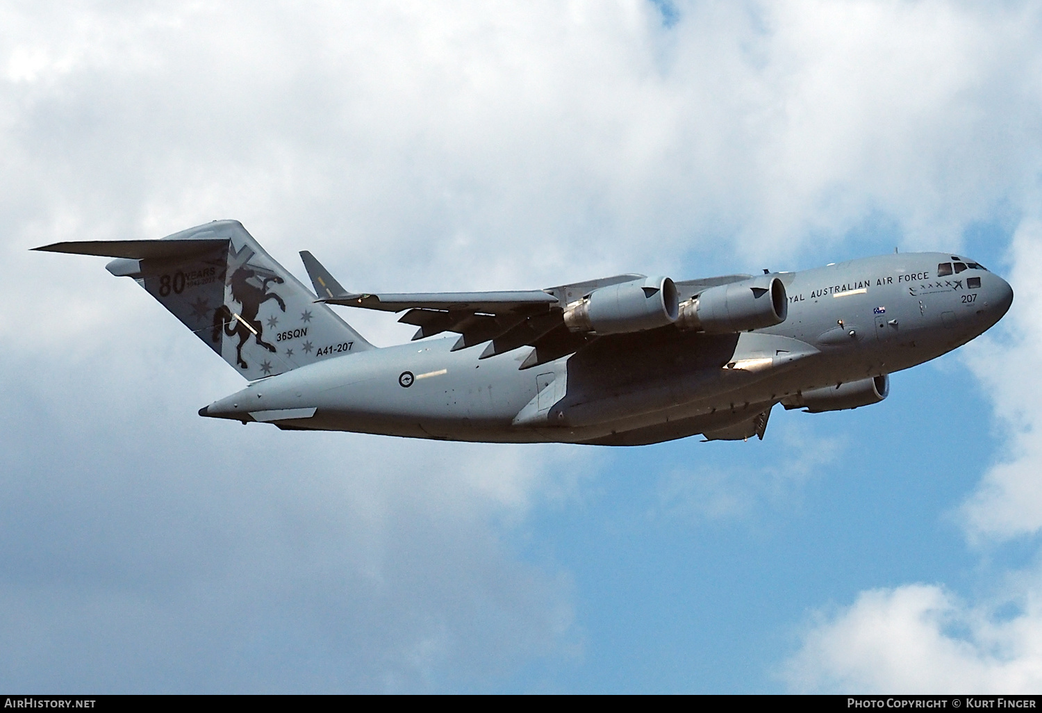 Aircraft Photo of A41-207 | Boeing C-17A Globemaster III | Australia - Air Force | AirHistory.net #501708