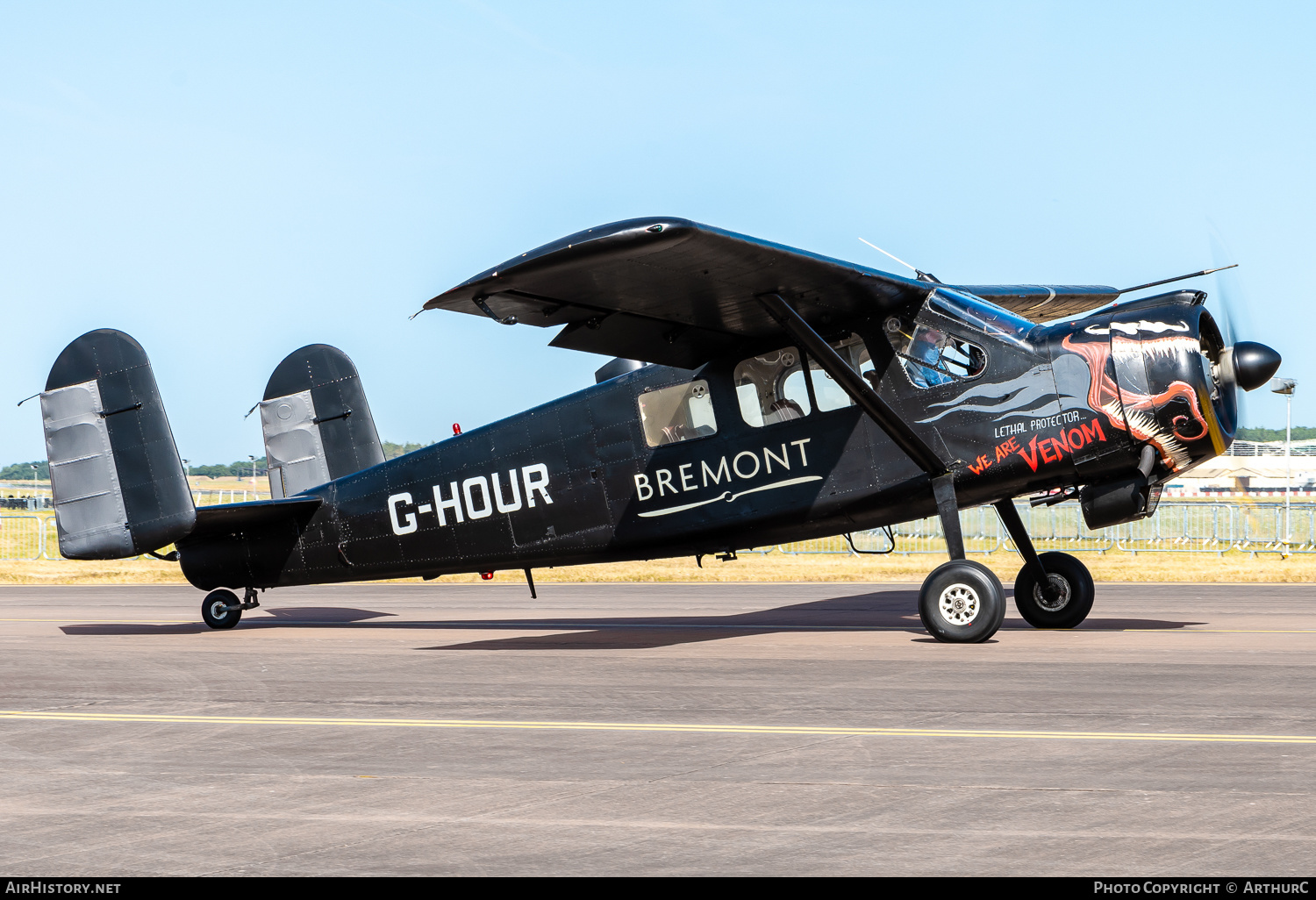 Aircraft Photo of G-HOUR | Max Holste MH.1521M Broussard | Bremont Watch Co. | AirHistory.net #501709