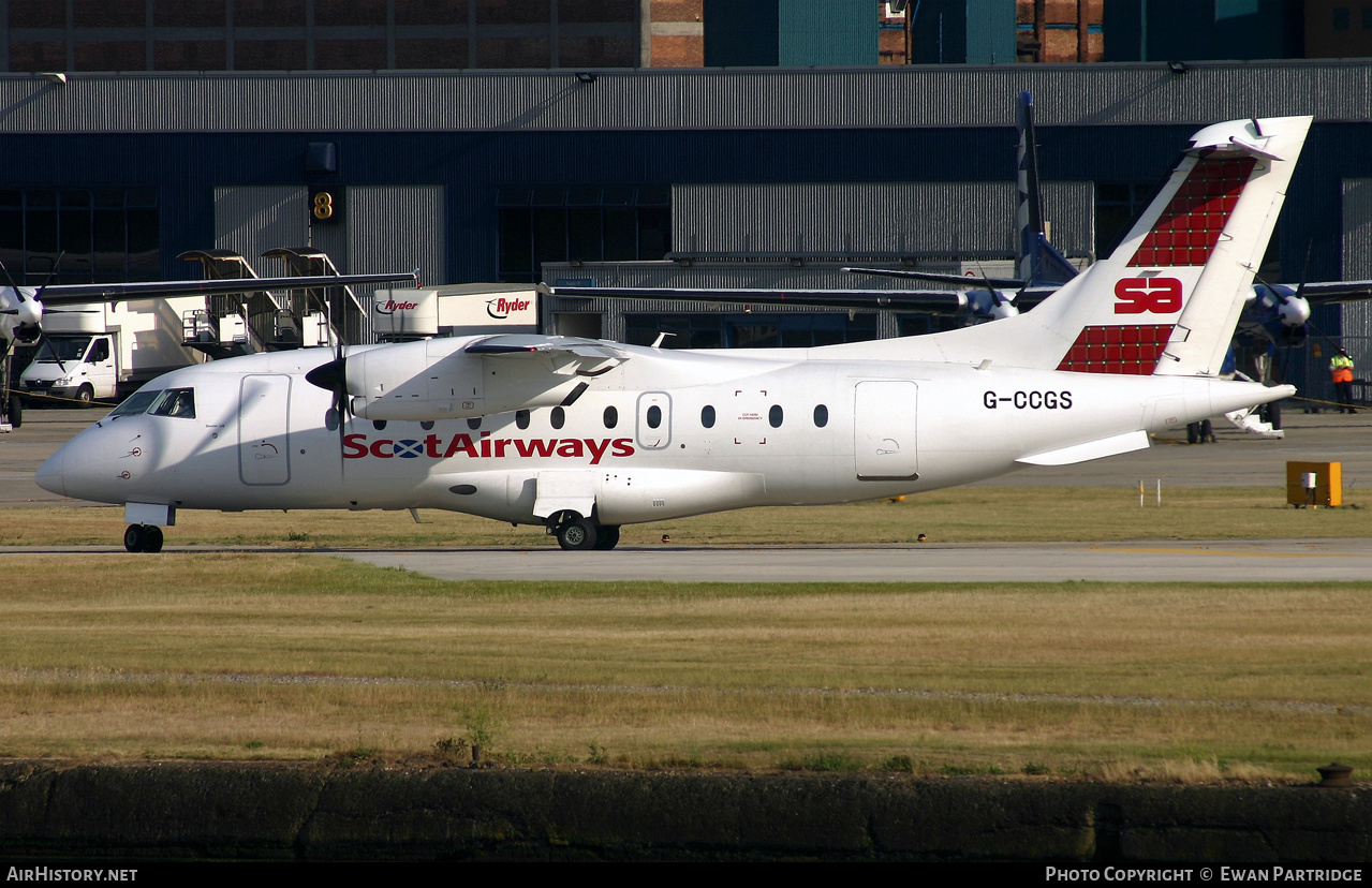 Aircraft Photo of G-CCGS | Dornier 328-110 | Scot Airways | AirHistory.net #501722