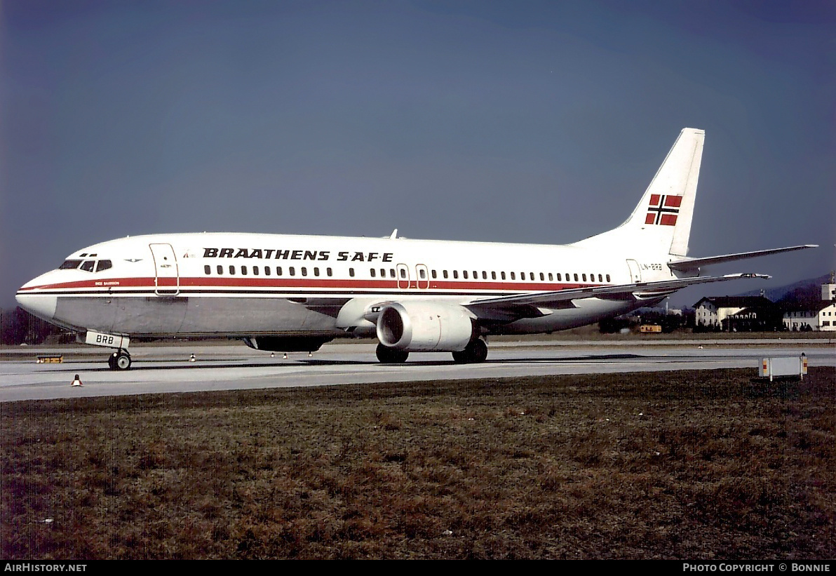 Aircraft Photo of LN-BRB | Boeing 737-405 | Braathens SAFE | AirHistory.net #501734