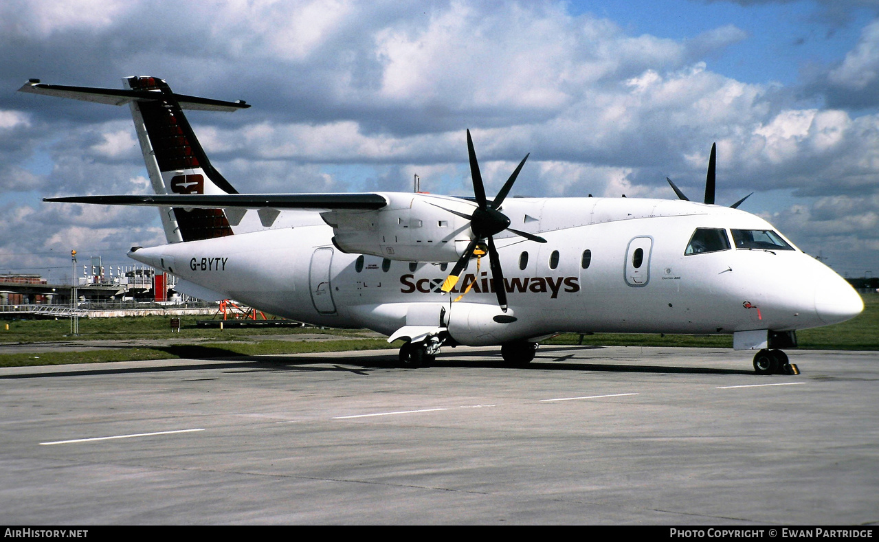 Aircraft Photo of G-BYTY | Dornier 328-120 | Scot Airways | AirHistory.net #501735