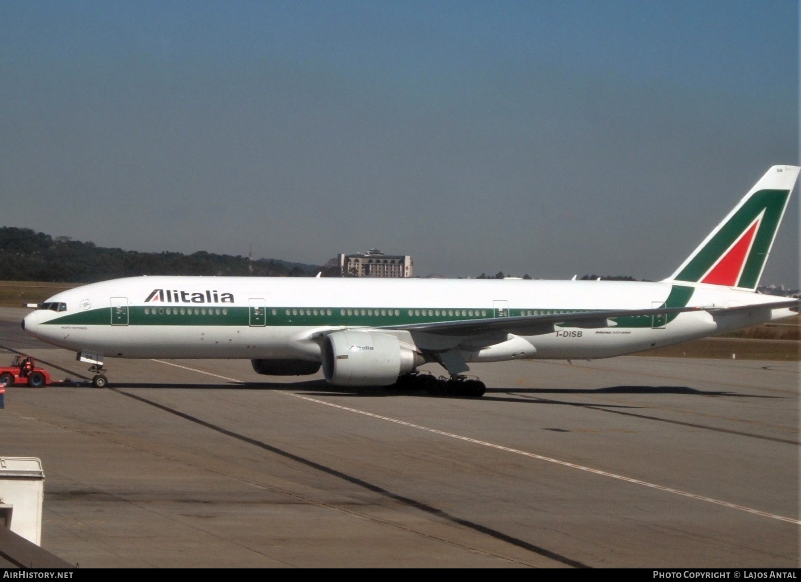 Aircraft Photo of I-DISB | Boeing 777-243/ER | Alitalia | AirHistory.net #501741