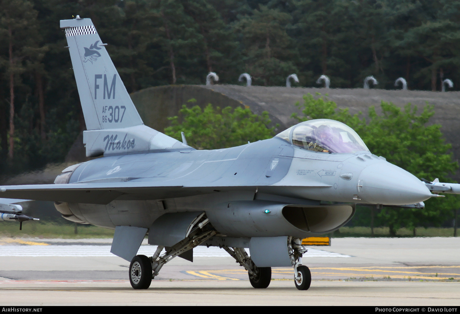 Aircraft Photo of 86-0307 / AF86-307 | General Dynamics F-16C Fighting Falcon | USA - Air Force | AirHistory.net #501752