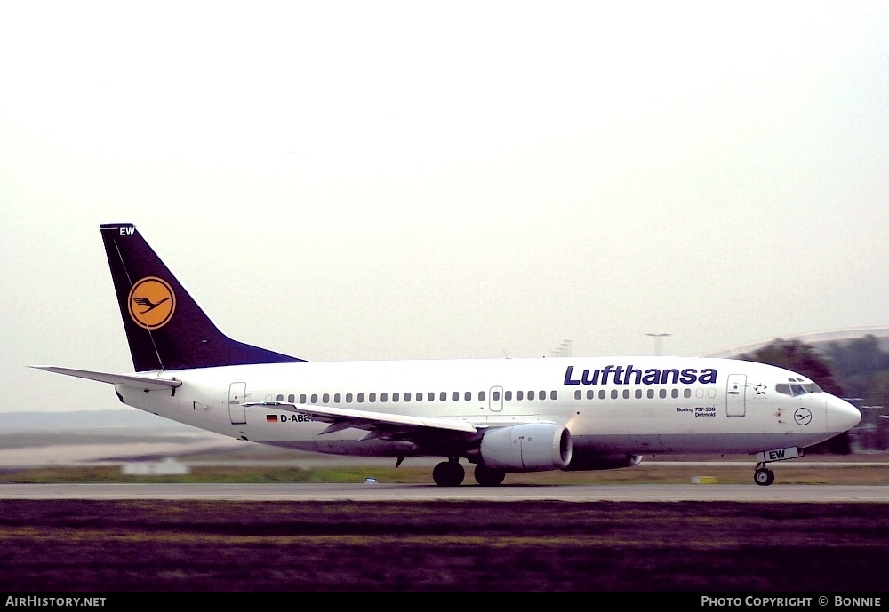 Aircraft Photo of D-ABEW | Boeing 737-330 | Lufthansa | AirHistory.net #501758