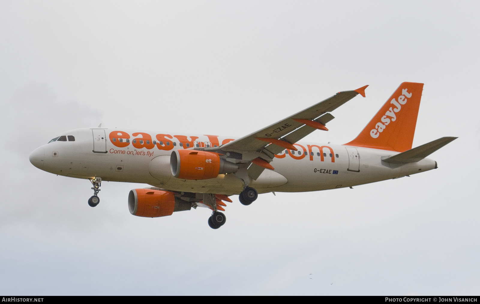 Aircraft Photo of G-EZAE | Airbus A319-111 | EasyJet | AirHistory.net #501762