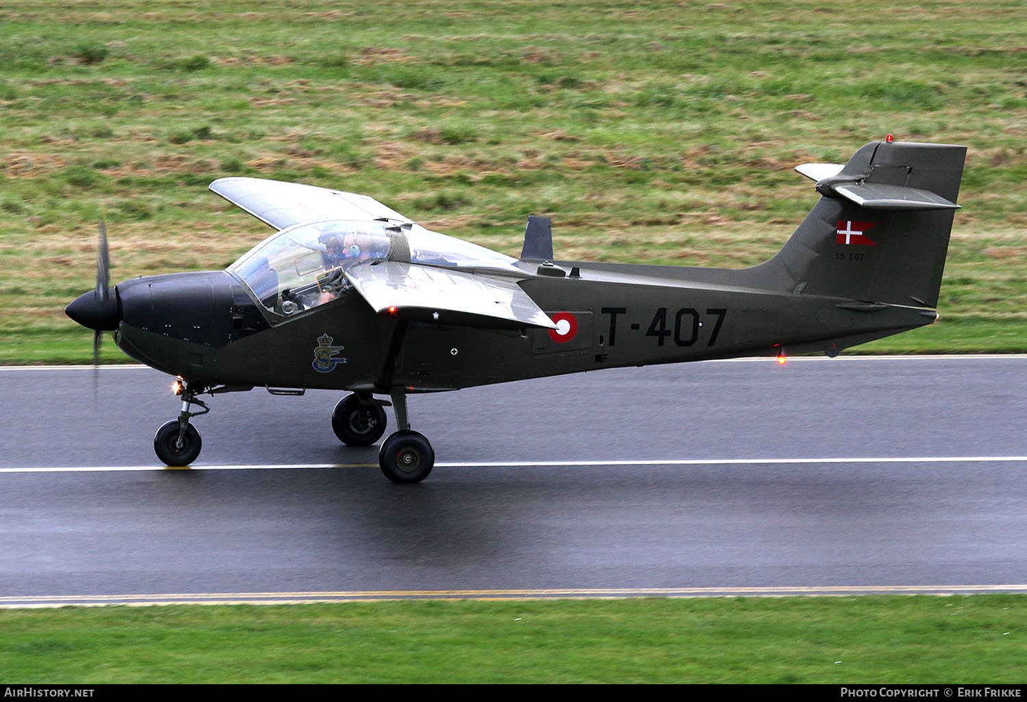 Aircraft Photo of T-407 | Saab T-17 Supporter | Denmark - Air Force | AirHistory.net #501774