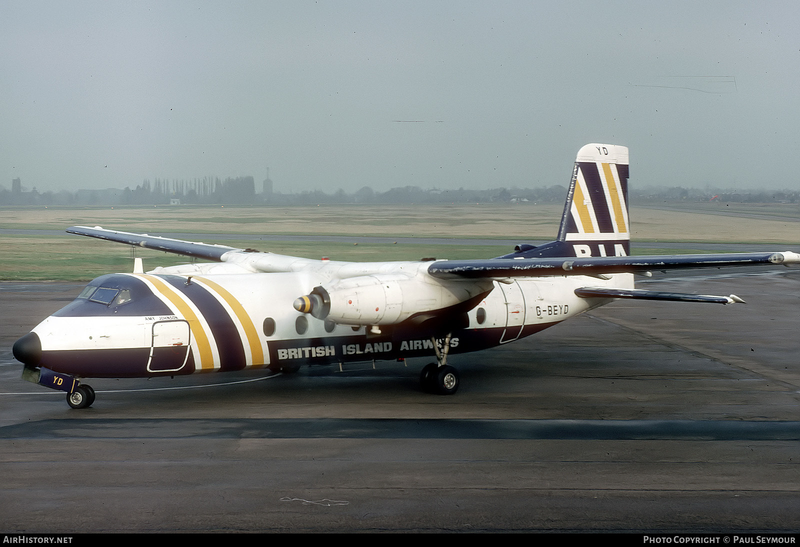 Aircraft Photo of G-BEYD | Handley Page HPR-7 Herald 401 | British Air Ferries - BAF | AirHistory.net #501782