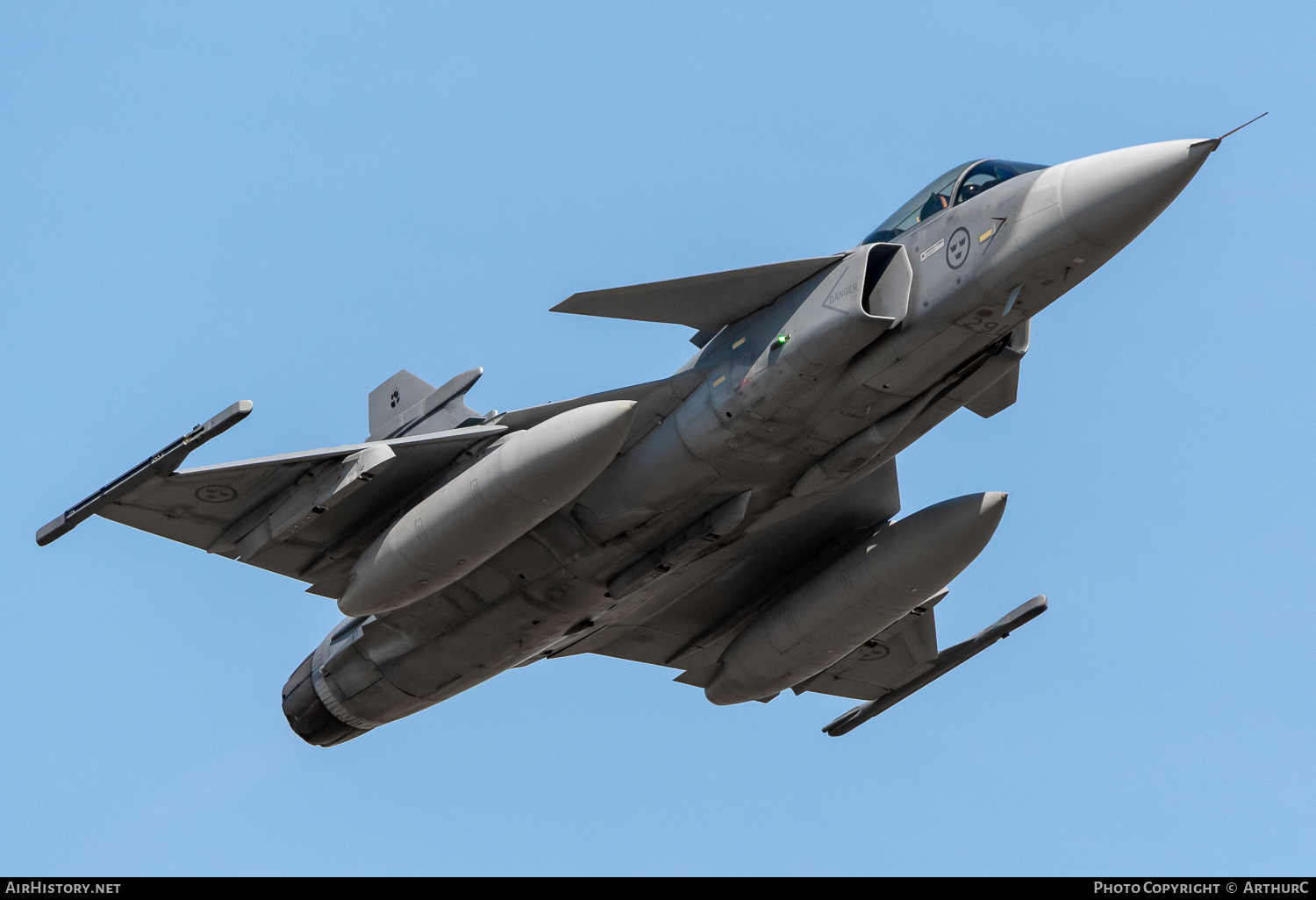 Aircraft Photo of 39291 | Saab JAS 39C Gripen | Sweden - Air Force | AirHistory.net #501784