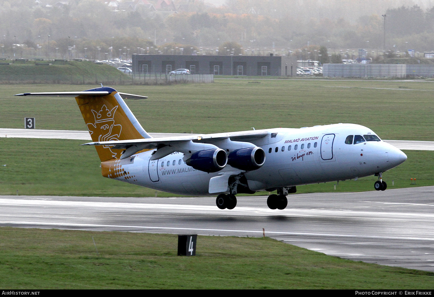Aircraft Photo of SE-DJR | BAE Systems Avro 146-RJ85 | Malmö Aviation | AirHistory.net #501789