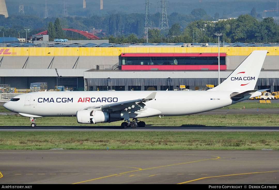 Aircraft Photo of OO-CMA | Airbus A330-243F | CMA CGM Air Cargo | AirHistory.net #501790