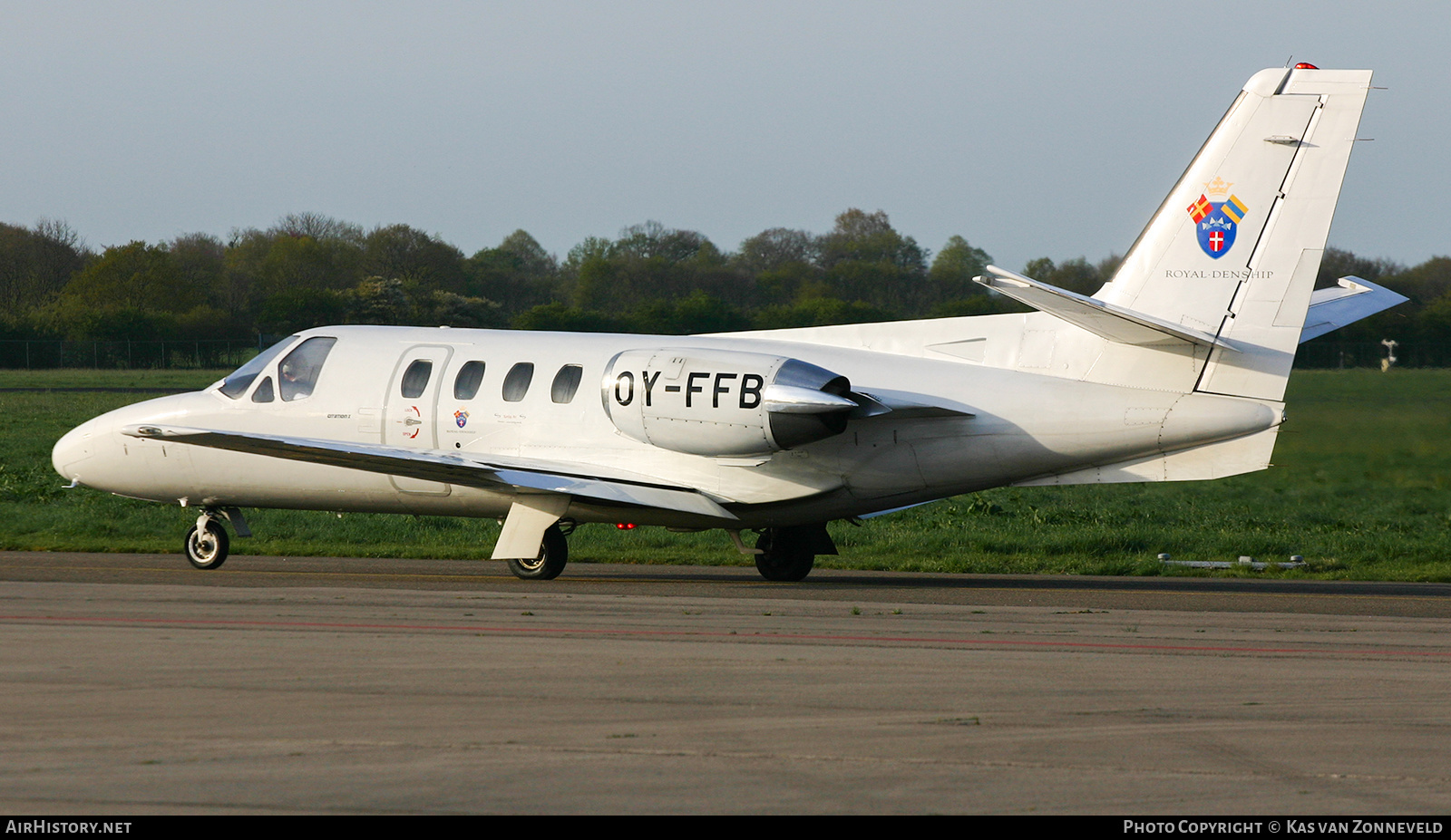 Aircraft Photo of OY-FFB | Cessna 500 Citation I | Royal Denship | AirHistory.net #501796