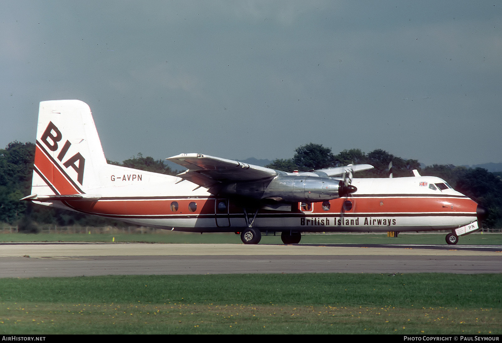 Aircraft Photo of G-AVPN | Handley Page HPR-7 Herald 213 | British Island Airways - BIA | AirHistory.net #501802