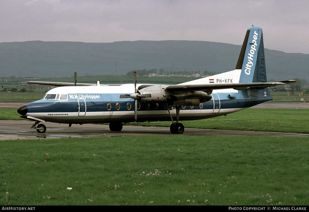 Aircraft Photo of PH-KFK | Fokker F27-500 Friendship | NLM Cityhopper | AirHistory.net #501808