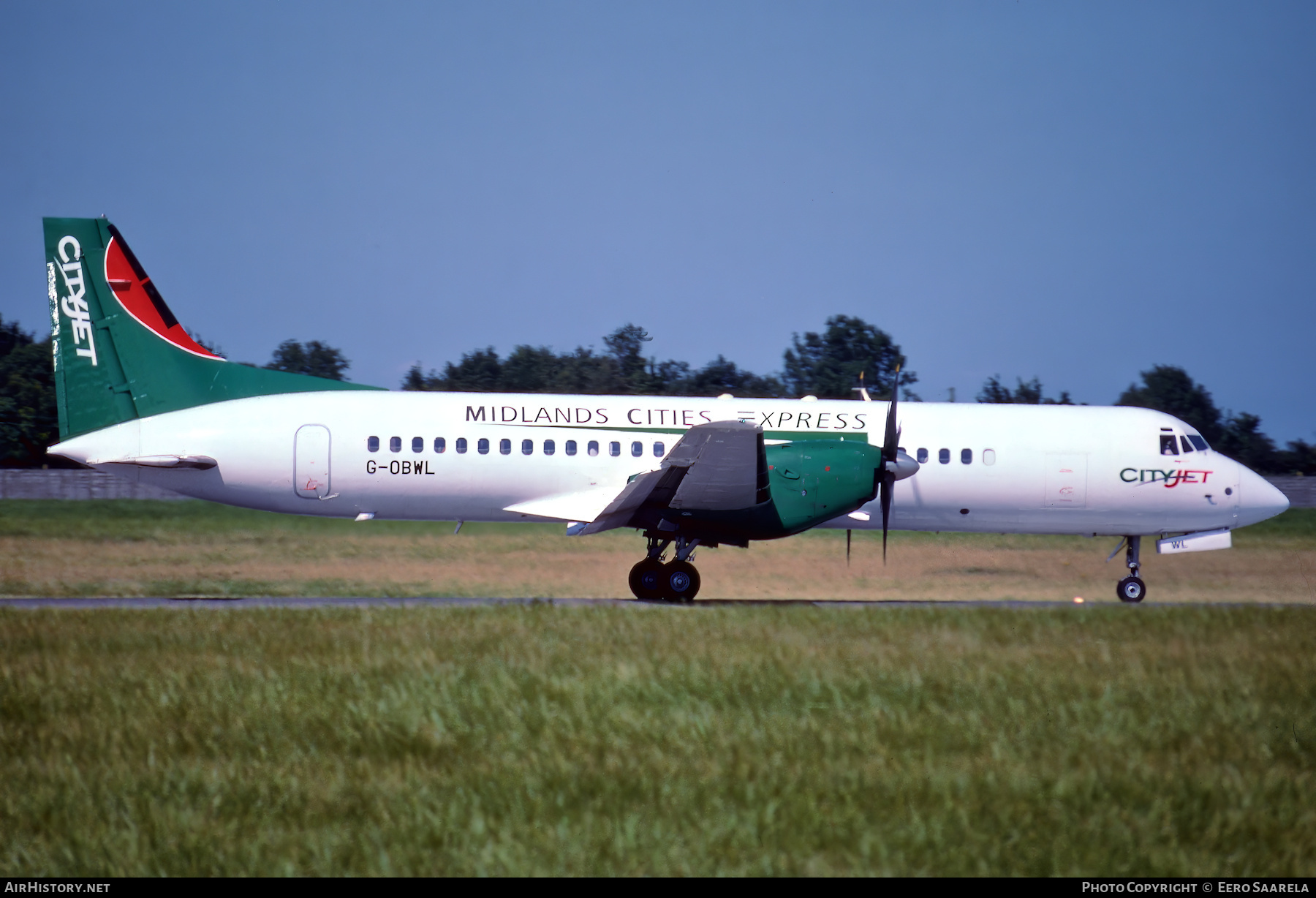 Aircraft Photo of G-OBWL | British Aerospace ATP | CityJet | AirHistory.net #501809