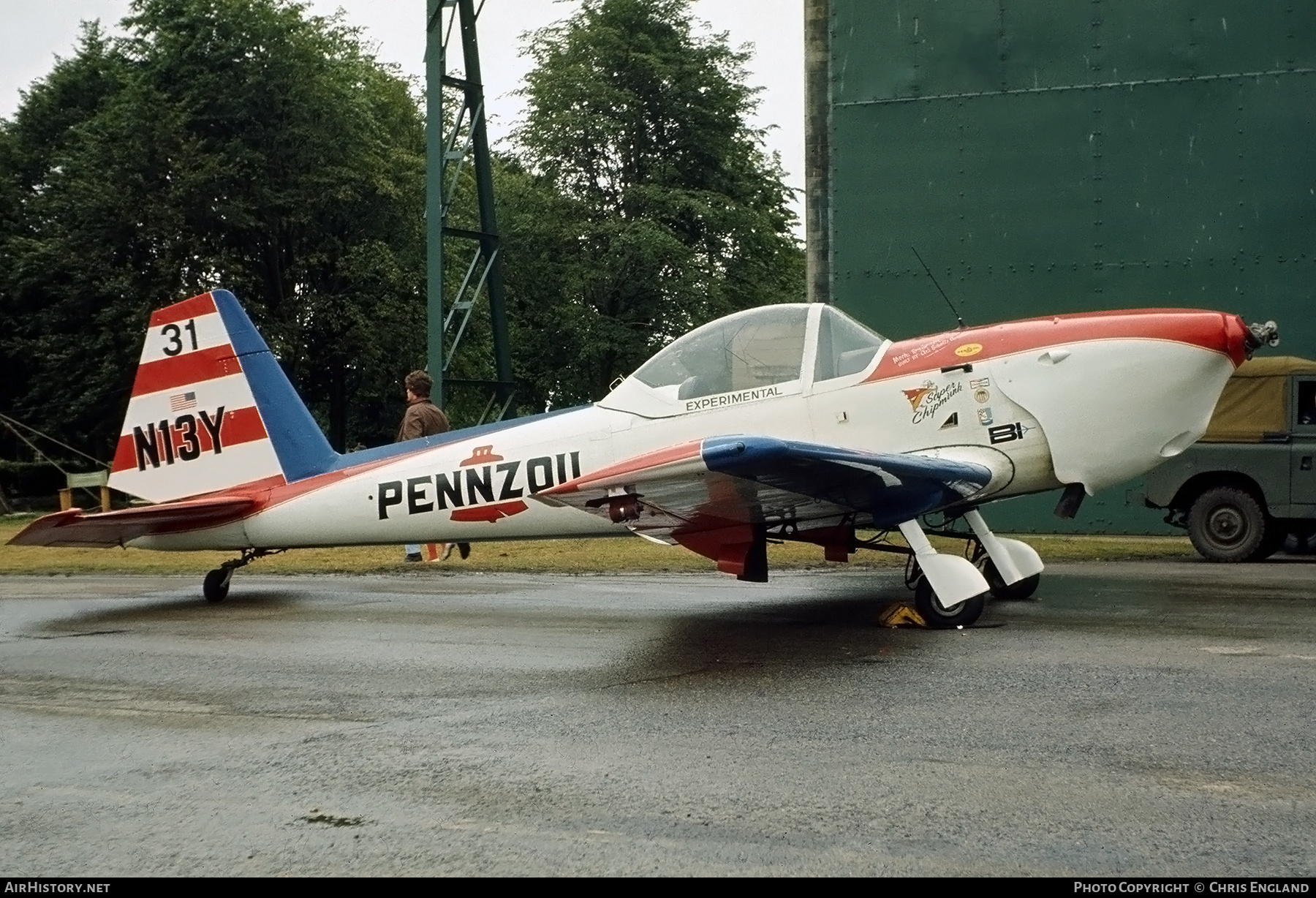 Aircraft Photo of N13Y | De Havilland Canada DHC-1A-1 Scholl Super