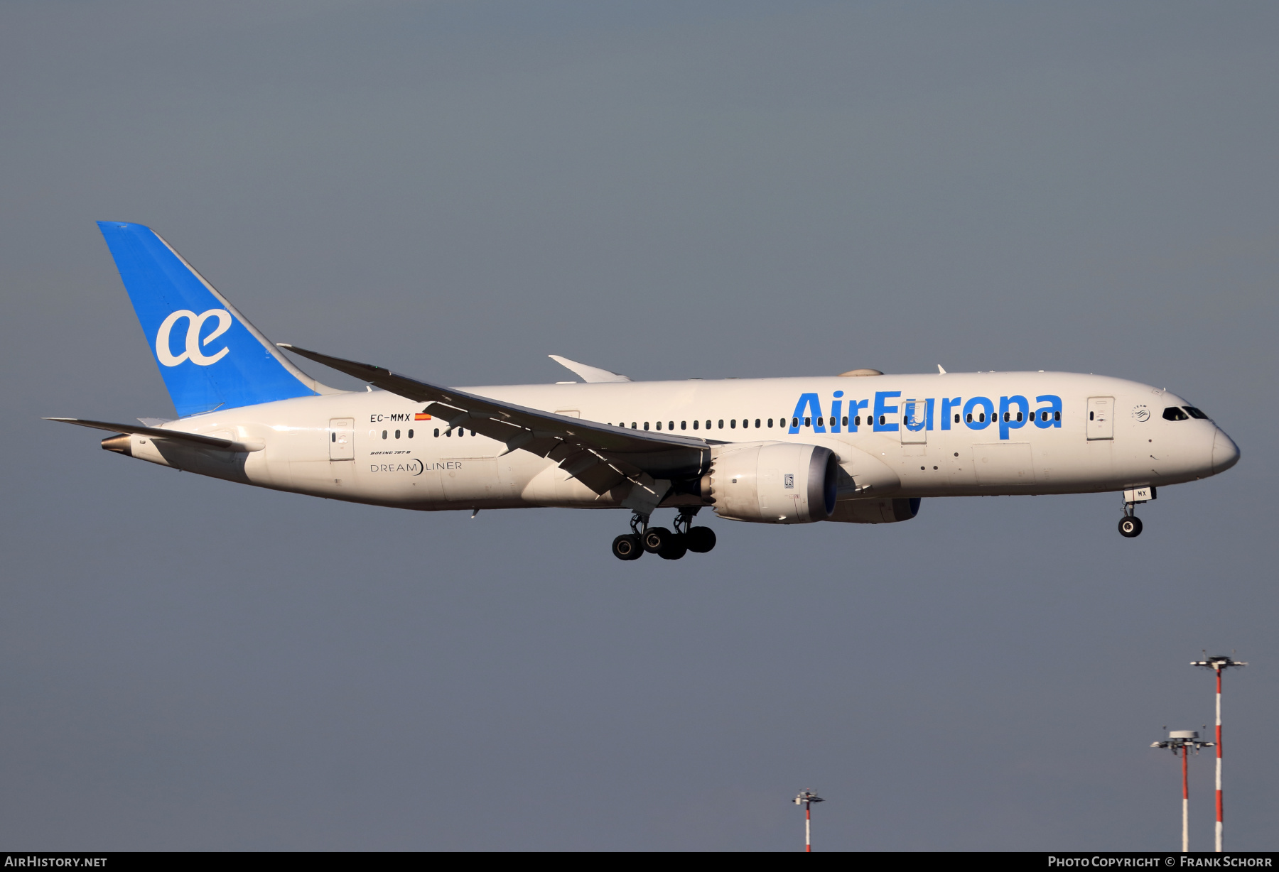 Aircraft Photo of EC-MMX | Boeing 787-8 Dreamliner | Air Europa | AirHistory.net #501816