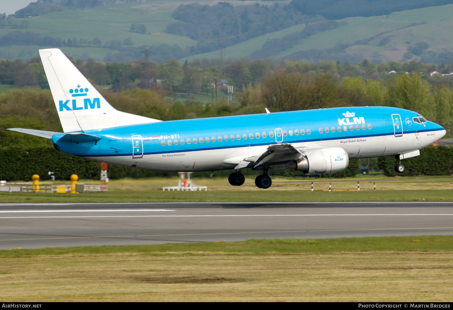 Aircraft Photo of PH-BTI | Boeing 737-306 | KLM - Royal Dutch Airlines | AirHistory.net #501823