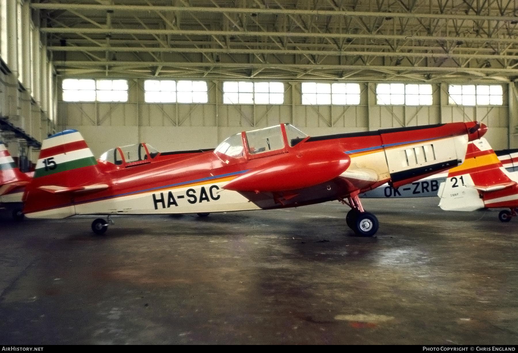 Aircraft Photo of HA-SAC | Zlin Z-526A Akrobat | AirHistory.net #501830
