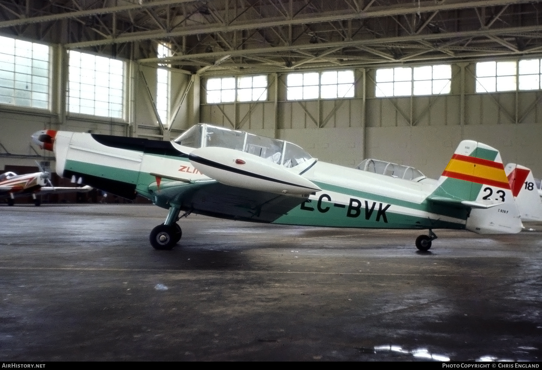 Aircraft Photo of EC-BVK | Zlin Z-526 Trener Master | AirHistory.net #501832