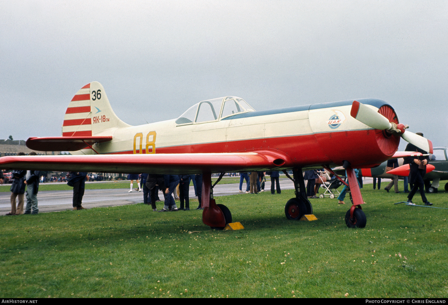 Aircraft Photo of 08 yellow | Yakovlev Yak-18PM | AirHistory.net #501841