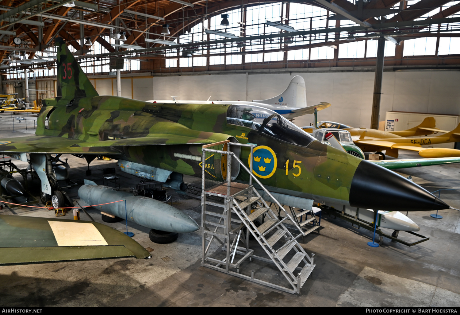 Aircraft Photo of 37080 | Saab AJ37 Viggen | Sweden - Air Force | AirHistory.net #501843