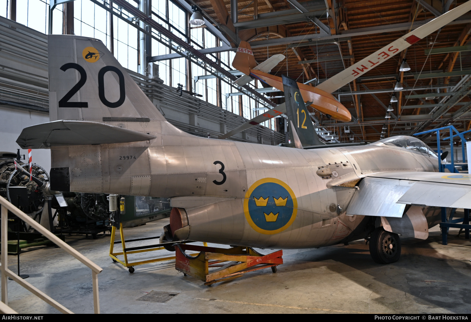 Aircraft Photo of 29974 | Saab S29C Tunnan | Sweden - Air Force | AirHistory.net #501846