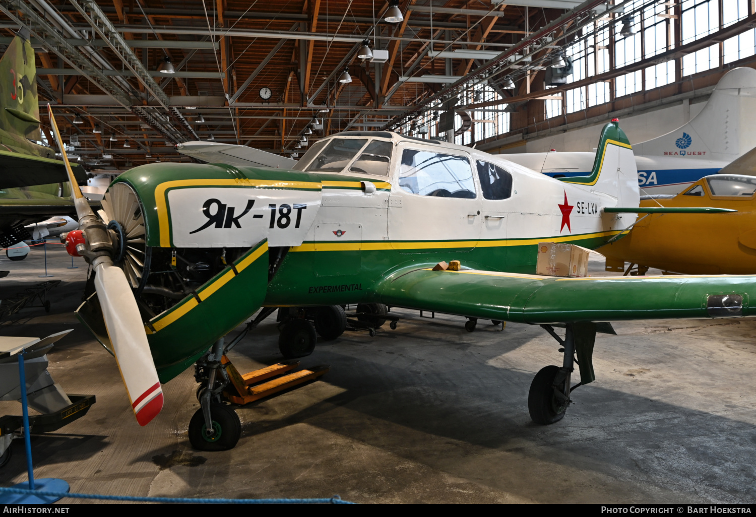 Aircraft Photo of SE-LXA | Yakovlev Yak-18T | AirHistory.net #501866