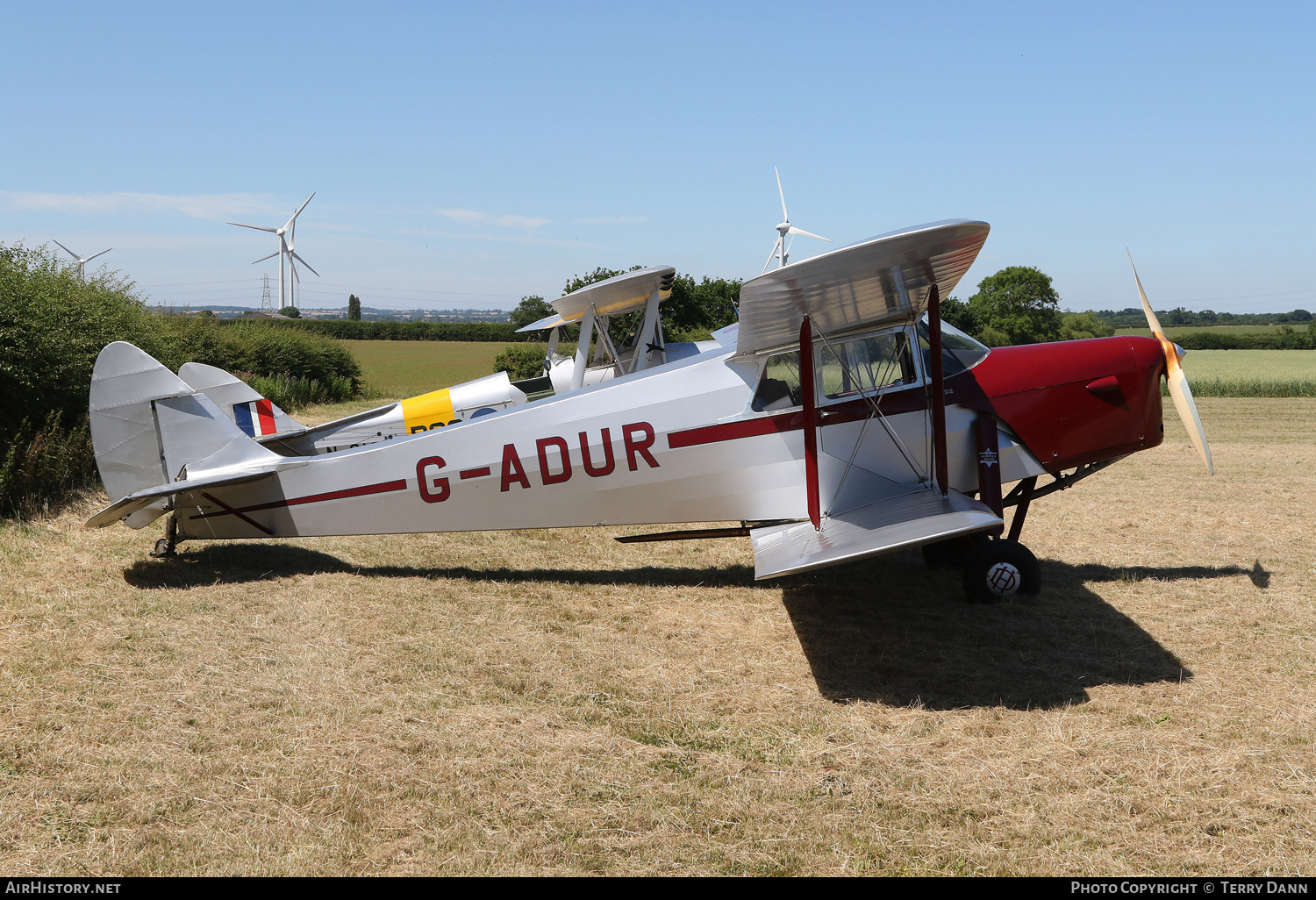 Aircraft Photo of G-ADUR | De Havilland D.H. 87B Hornet Moth | AirHistory.net #501869