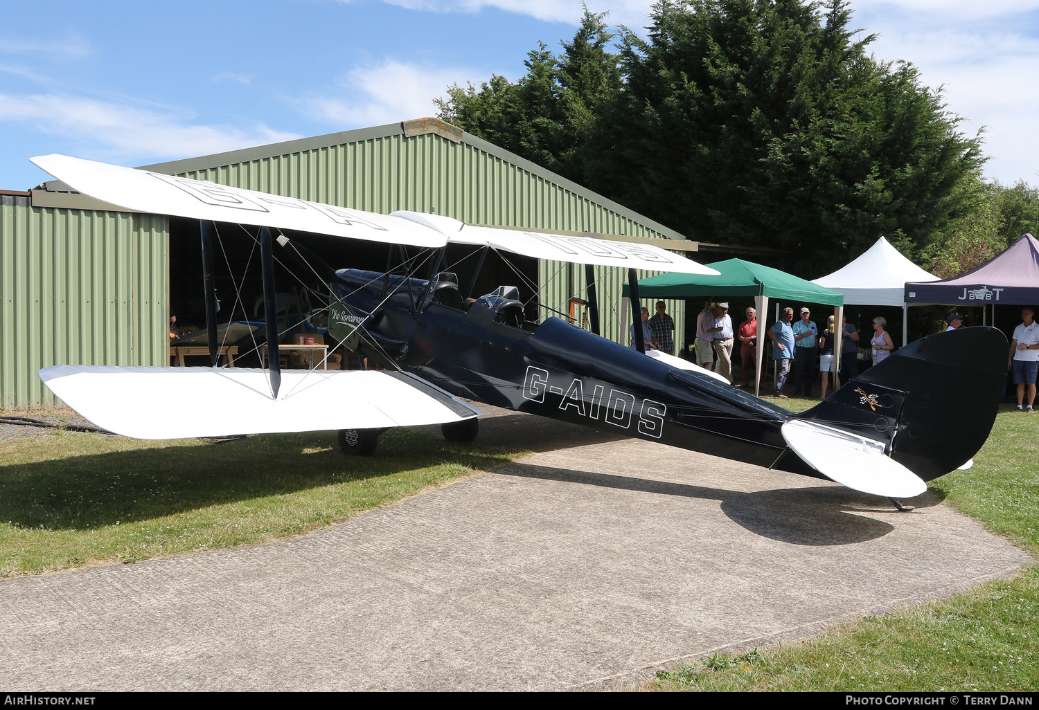 Aircraft Photo of G-AIDS | De Havilland D.H. 82A Tiger Moth II | AirHistory.net #501875