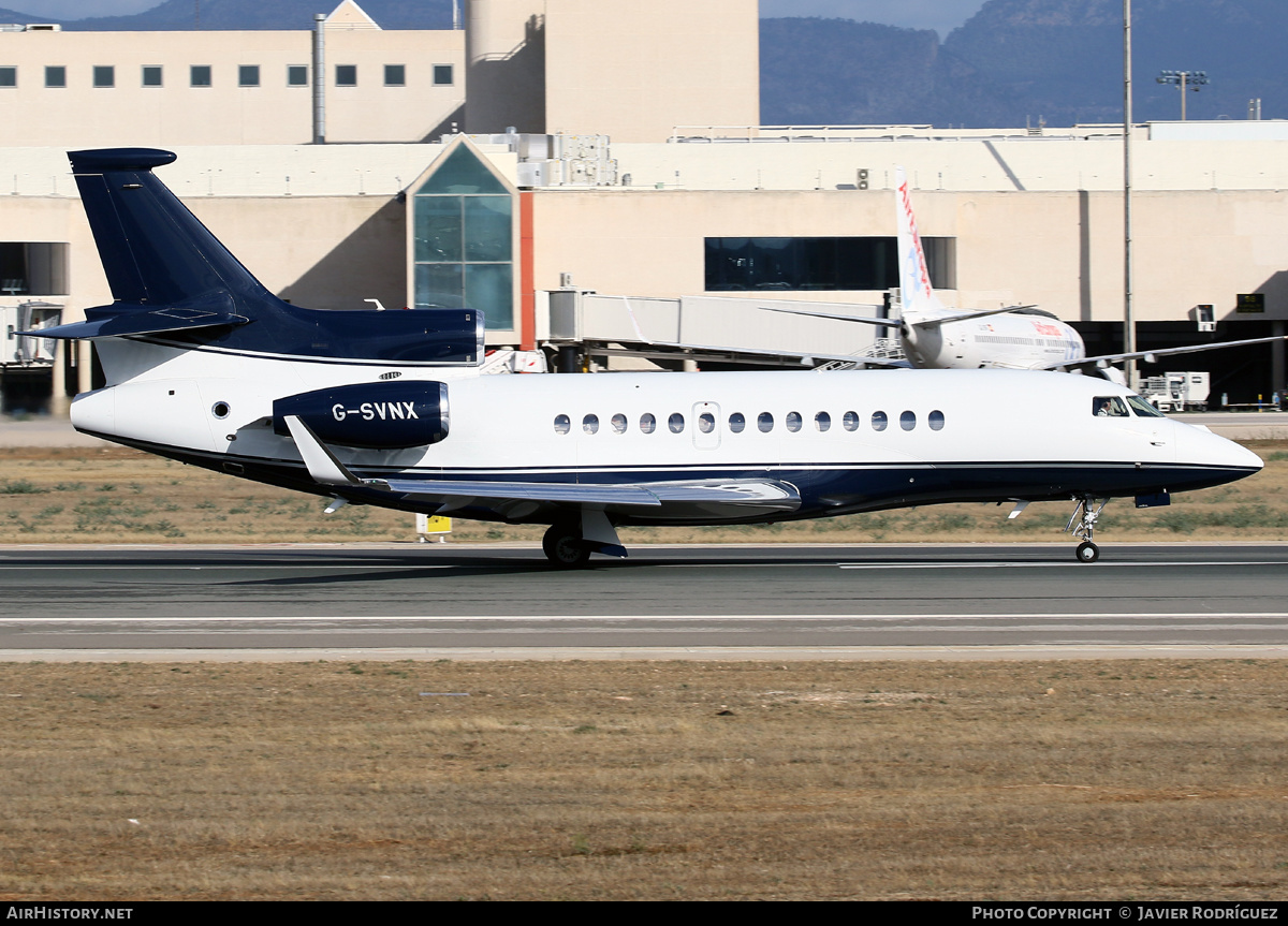 Aircraft Photo of G-SVNX | Dassault Falcon 7X | AirHistory.net #501881