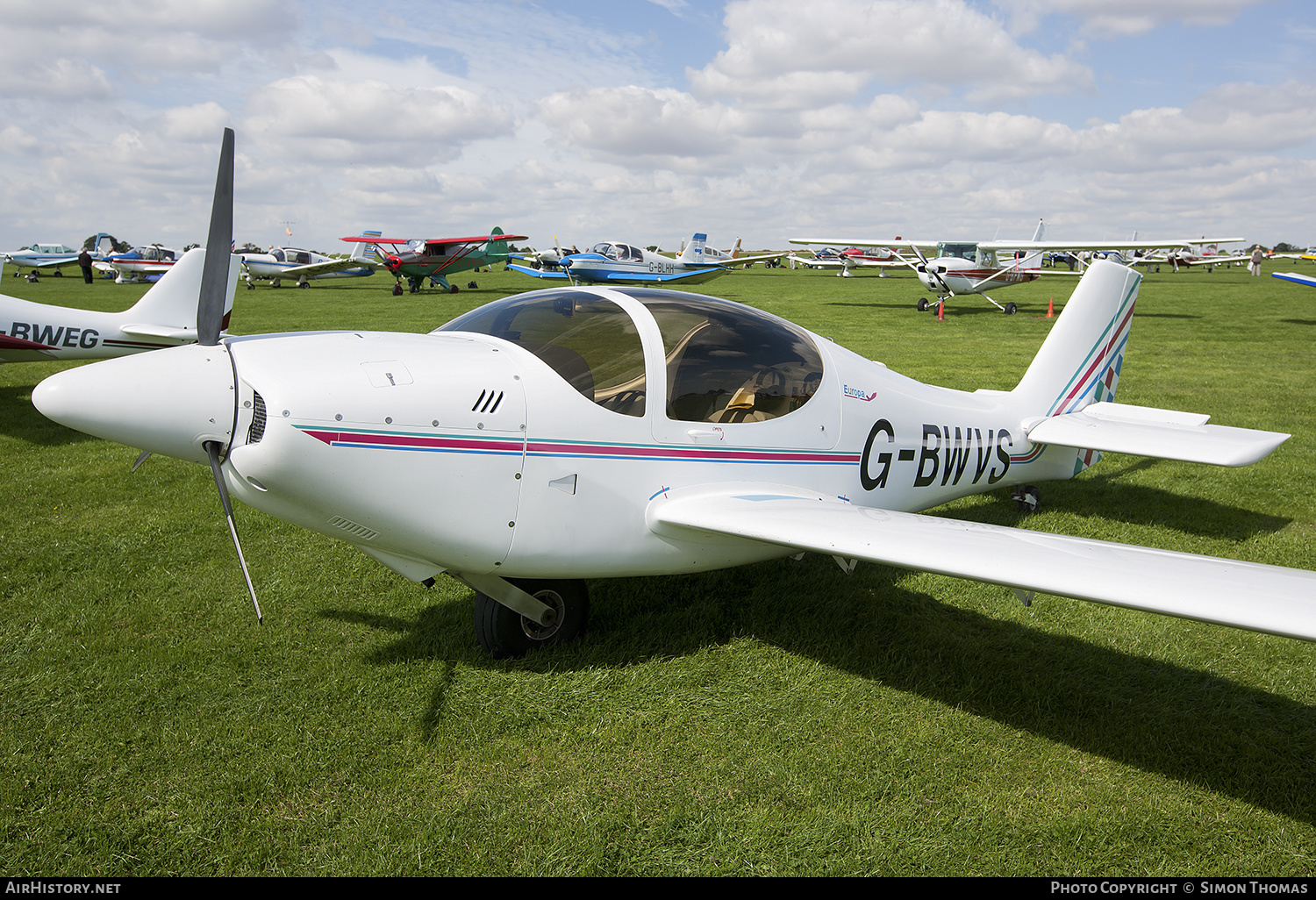 Aircraft Photo of G-BWVS | Europa Aircraft Europa | AirHistory.net #501891