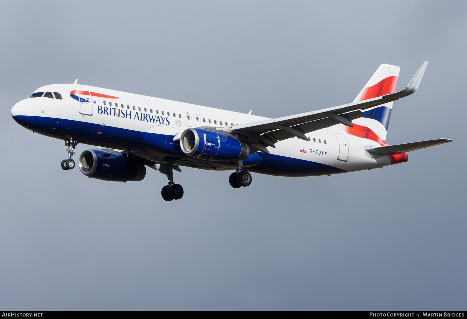 Aircraft Photo of G-EUYT | Airbus A320-232 | British Airways | AirHistory.net #501893