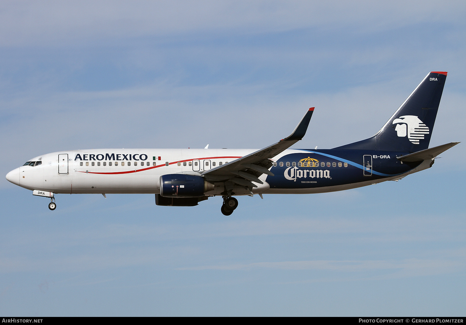 Aircraft Photo of EI-DRA | Boeing 737-852 | AeroMéxico | AirHistory.net #501898