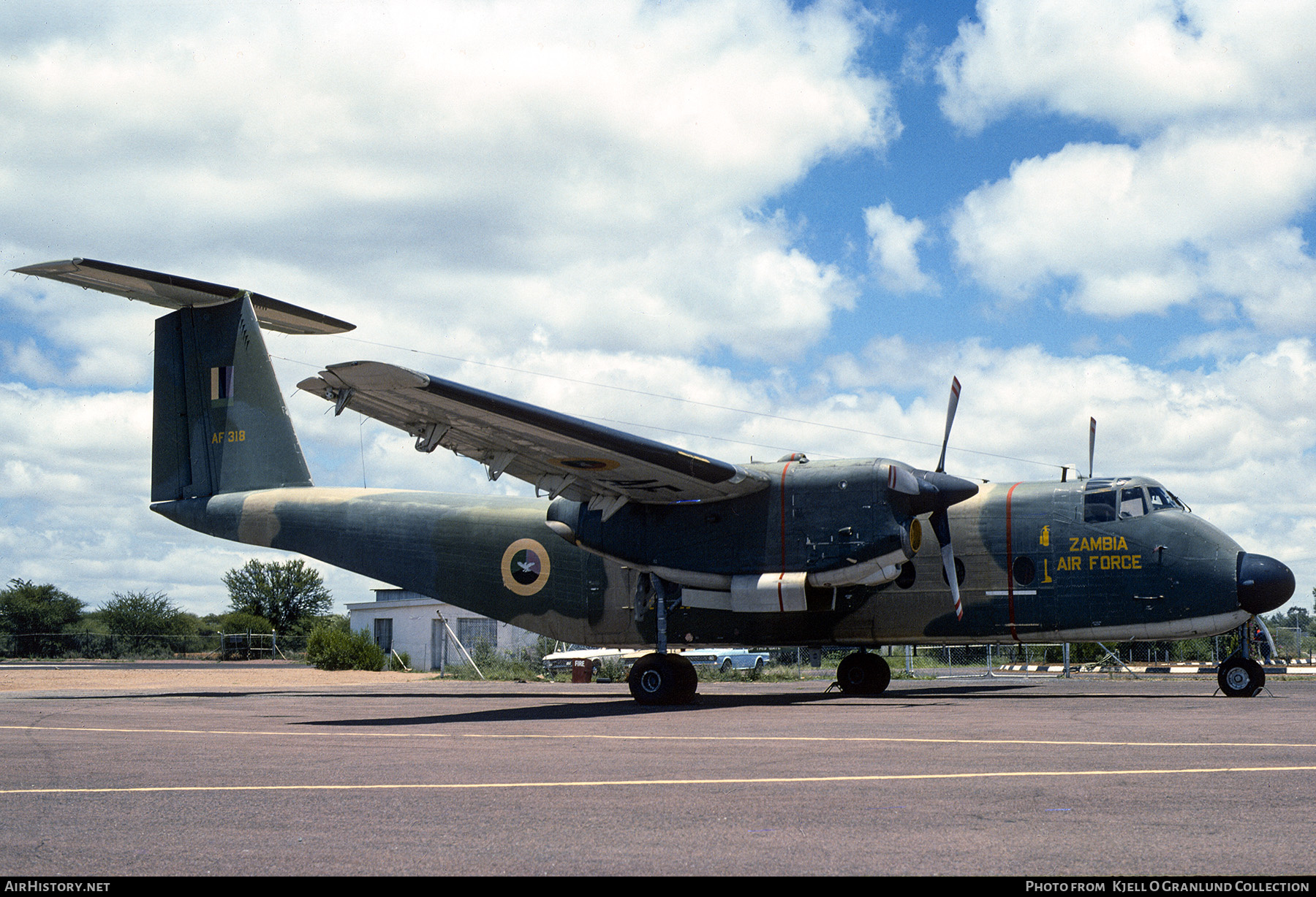 Aircraft Photo of AF318 | De Havilland Canada DHC-5D Buffalo | Zambia - Air Force | AirHistory.net #501916