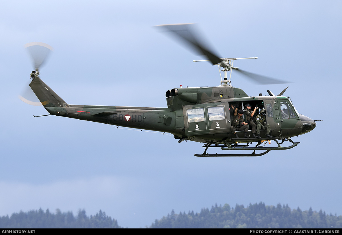 Aircraft Photo of 5D-HO | Agusta AB-212 | Austria - Air Force | AirHistory.net #501957