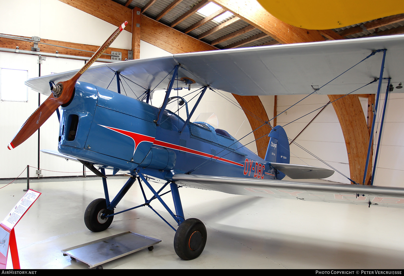 Aircraft Photo of OY-DBC | Stampe-Vertongen SV-4B | AirHistory.net #501987