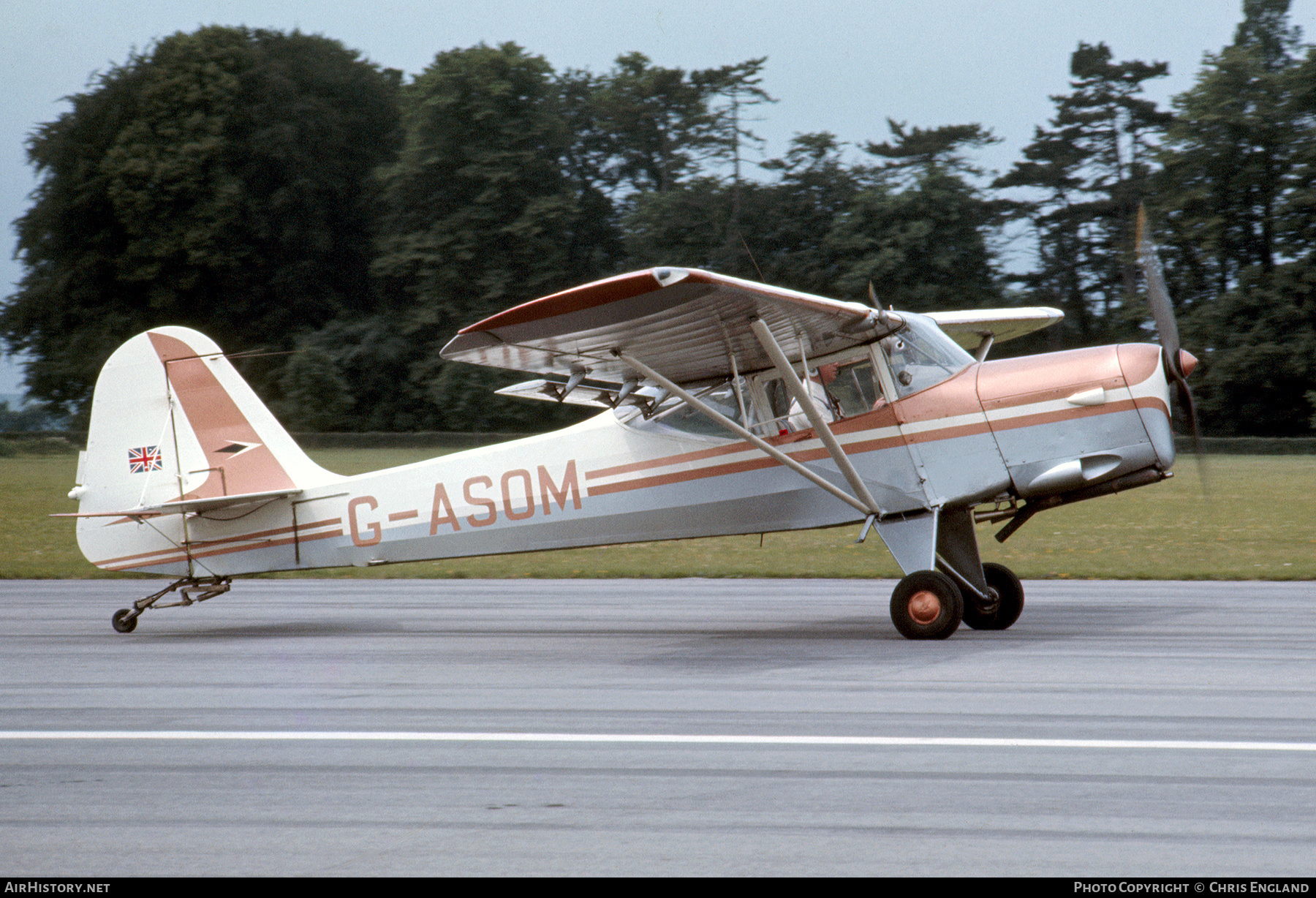 Aircraft Photo of G-ASOM | Beagle A-61 Terrier 2 | AirHistory.net #501994