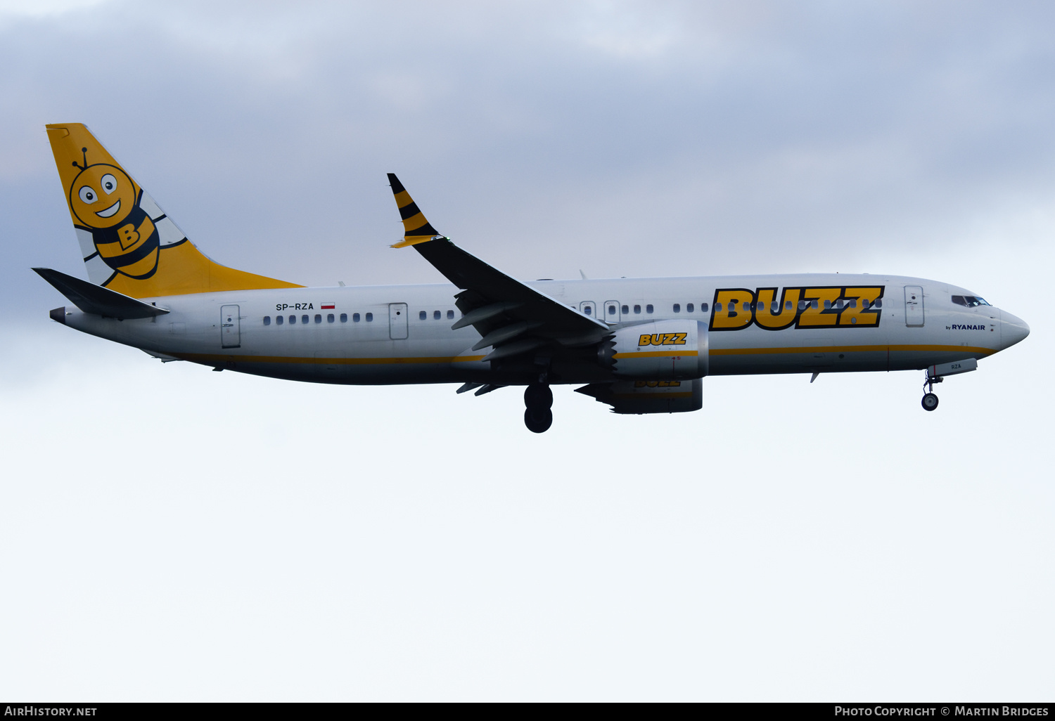 Aircraft Photo of SP-RZA | Boeing 737-8200 Max 200 | Buzz | AirHistory.net #501998
