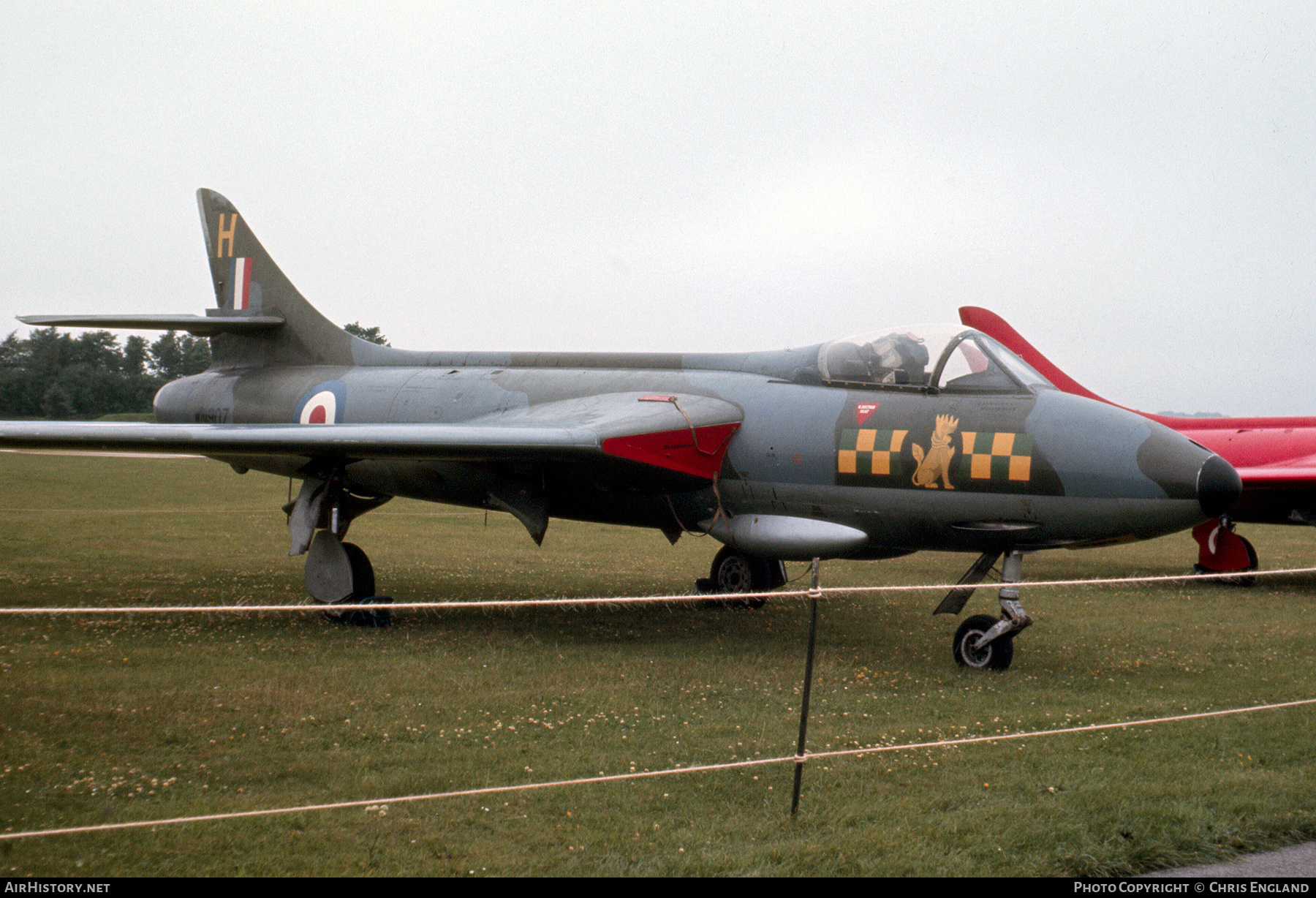 Aircraft Photo of WN907 | Hawker Hunter F2 | UK - Air Force | AirHistory.net #502007