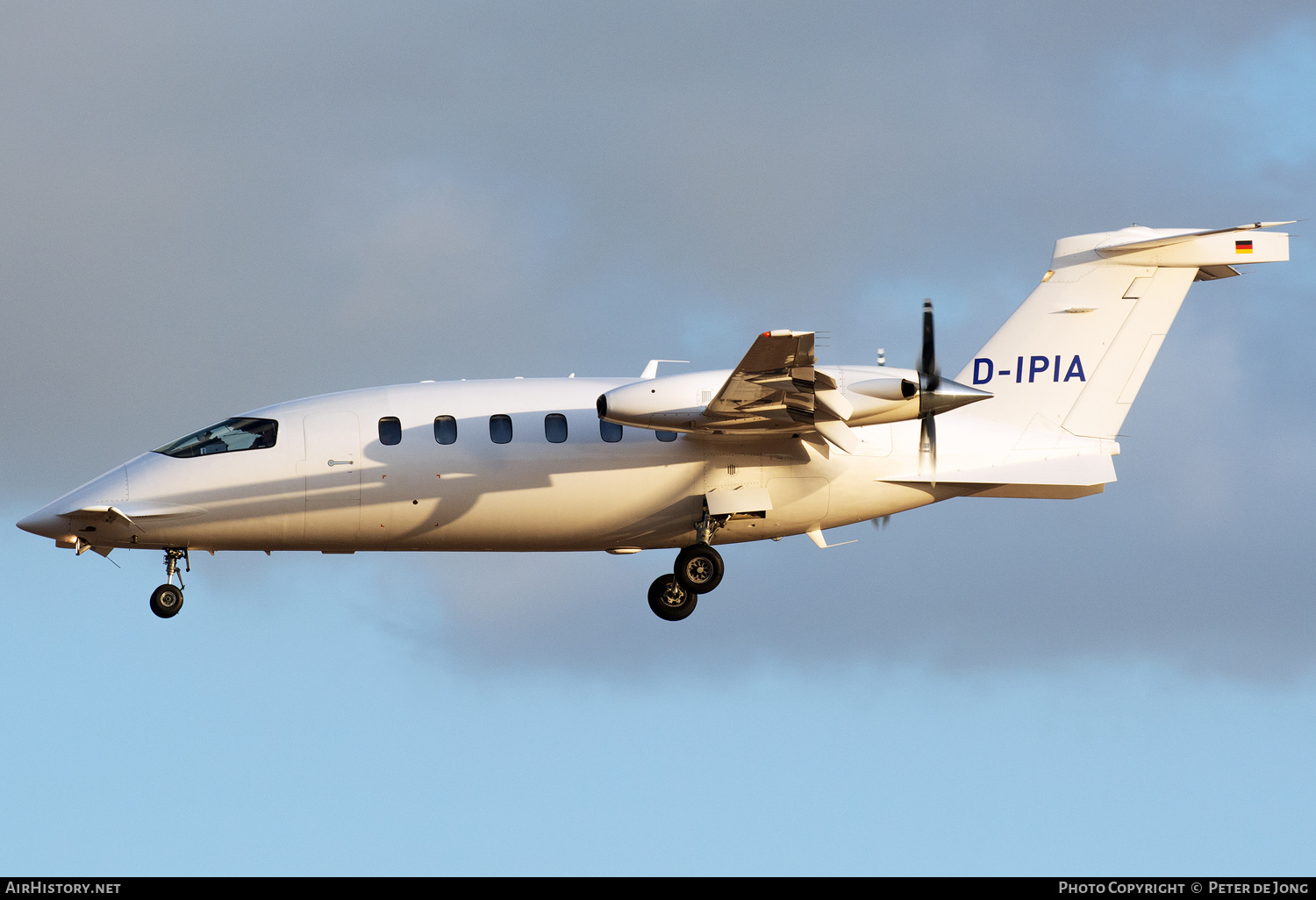 Aircraft Photo of D-IPIA | Piaggio P-180 Avanti II | AirHistory.net #502024