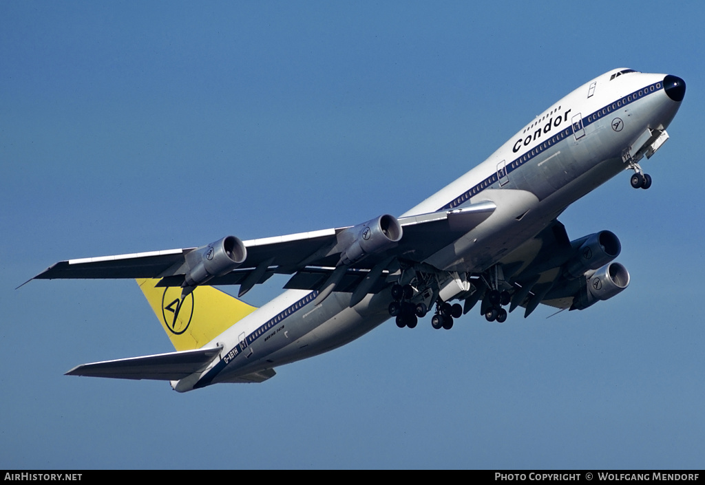 Aircraft Photo of D-ABYH | Boeing 747-230B | Condor Flugdienst | AirHistory.net #502026
