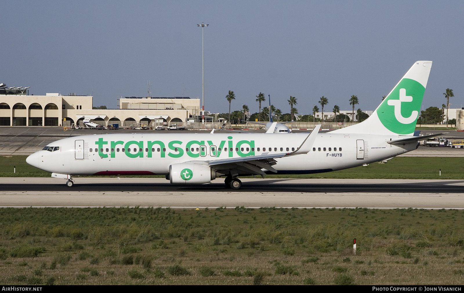Aircraft Photo of F-HUYB | Boeing 737-800 | Transavia | AirHistory.net #502029