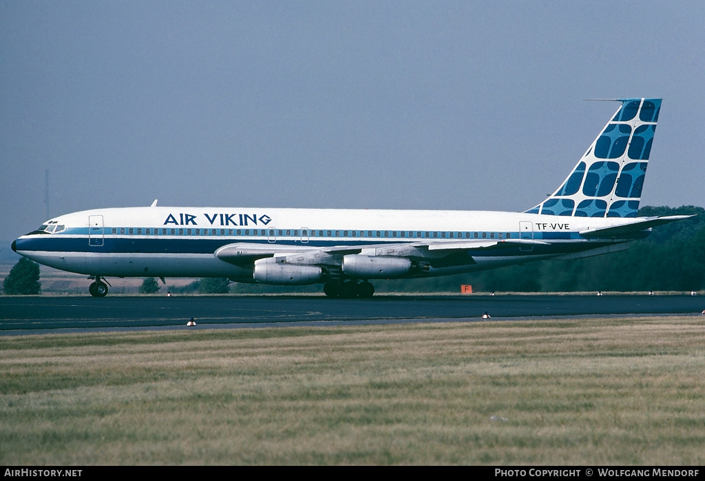 Aircraft Photo of TF-VVE | Boeing 720-025 | Air Viking | AirHistory.net #502033