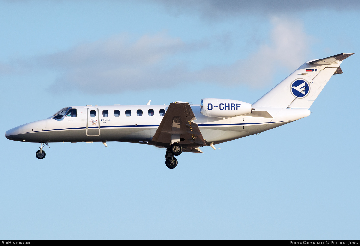 Aircraft Photo of D-CHRF | Cessna 525B CitationJet CJ3+ | Hahn Air | AirHistory.net #502037