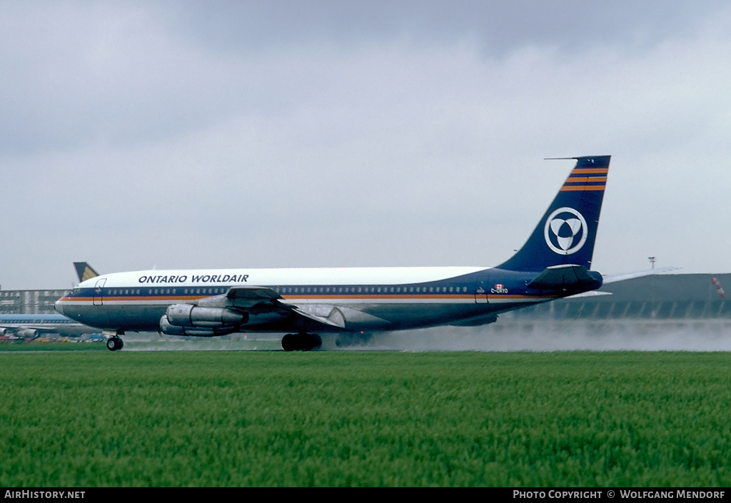 Aircraft Photo of C-GRYO | Boeing 707-351C | Ontario Worldair | AirHistory.net #502038