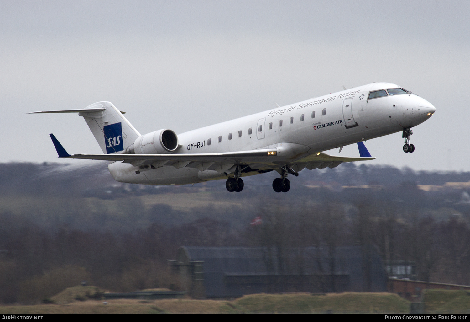 Aircraft Photo of OY-RJI | Canadair CRJ-100LR (CL-600-2B19) | Scandinavian Airlines - SAS | AirHistory.net #502047